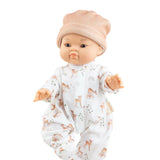 Paola Reina - Baby Gordis - Brown-eyed Lily with fawn pajamas and hat