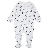 Petit Lem - Pyjama cotelé 1 pièce - Chauve-Souris