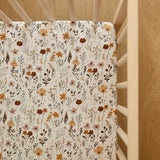 Minika - Drap contour en coton biologique - Wildflowers