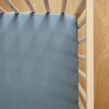 Minika - Drap contour en coton biologique - Billy Blue