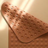 Minika - Tapis de bain en silicone - Almond