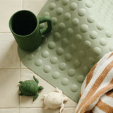 Minika - Tapis de bain en silicone - Sage