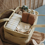 Minika - Panier organisateur de couches - Crème
