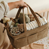 Minika - Panier organisateur de couches - Almond