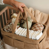 Minika - Panier organisateur de couches - Almond
