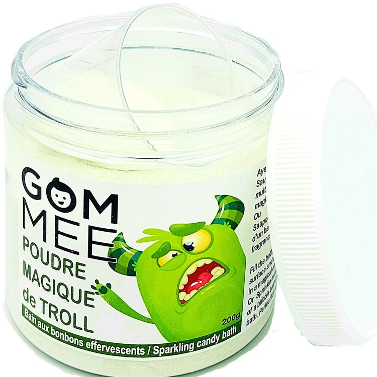 GOM-MEE - Poudre Magique de Bain aux bonbons effervescents 200g