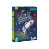 Le jeu comprend un plateau de jeu, 108 cartes-questions et un album illustré qui explique de manière simple et ludique les étapes de la reproduction aux enfants.