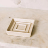 Marée Chandelles -  Porte-vapeur pour la douche en céramique