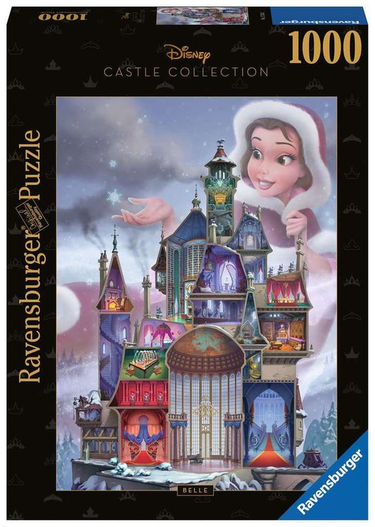 Puzzle - Disney Castle: Belle 1000pcs