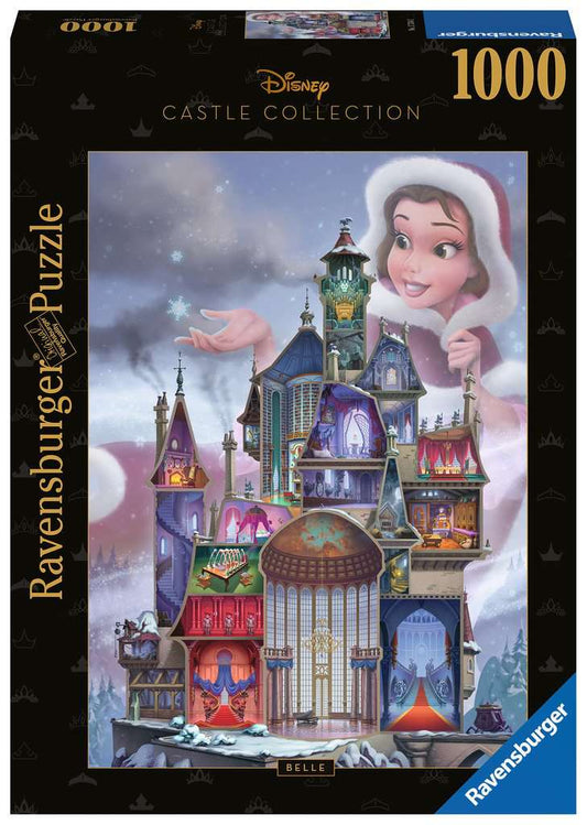 Casse-tête - Disney Château : Belle 1000pcs