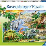 Puzzle - Prehistoric life 60 pieces