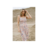 Rose Maternité - Robe Malibu - Fleurs sauvages