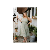 Rose Maternité - Robe Malibu - Vert Jade