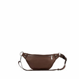 Lambert - Le Sarah - Sac banane en cuir vegan - Chocolate