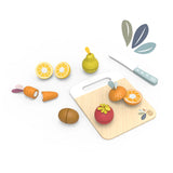 Speedy Monkey - Wooden Sliceable Fruit and Vegetable Set
