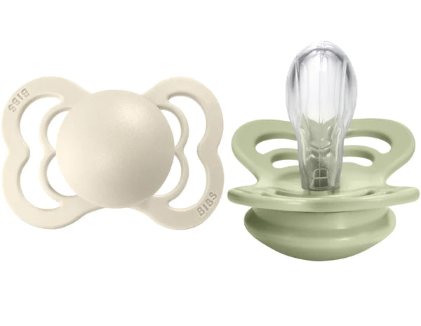BIBS - Pack of 2 Supreme Silicone Pacifiers