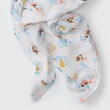 Loulou Lollipop - Mousseline de bambou-coton - Mermaids