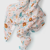 Loulou Lollipop - Mousseline de bambou-coton - Sun-kissed Shoal
