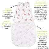 Perlimpinpin - Sac de nuit Mousseline Coton - Crème Glacée