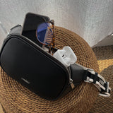 Lambert - Le Sammy - Sac banane en cuir vegan - Noir