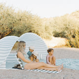 Current Tyed - Tente Grand Format Beach Pop Up - Ligné Sauge