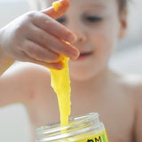 GOM-MEE - Slime moussante Glow - Lapin mashmallow - Jaune