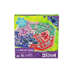 Le jeu pop-up Stitch est un jeu de société dynamique où les joueurs déplacent leurs pions grâce au dé pop-up au centre du plateau. Le but : être le premier à ramener ses quatre pions à la maison. Facile à jouer et plein de surprises, il garantit des moments de plaisir en famille !