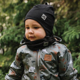 Perlimpinpin - Tuque à oreilles mi-saison - Noir