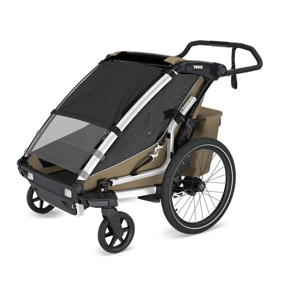 Cross Trolley Double Faded Khaki Thule Grenier des Petits