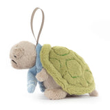 Jellycat - Ornement - Tortue Timmy en patin