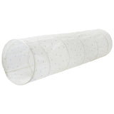 3 Sprouts - Recycled Fabric Kids Play Tunnel - Blueberry/Ivory