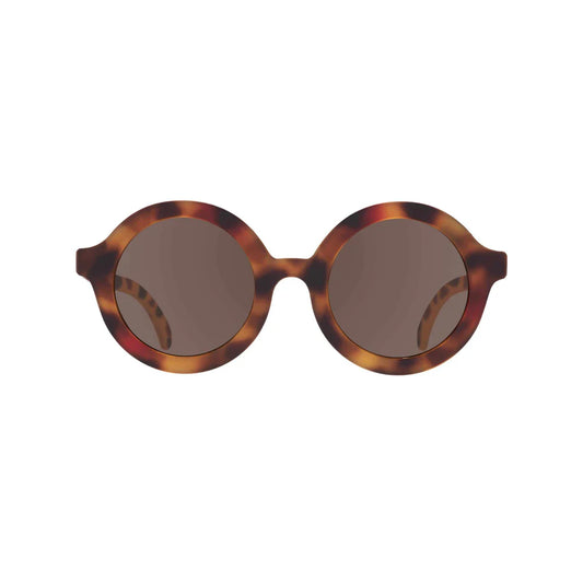 Lunettes de soleil rondes Euro - Totalement Tortoise