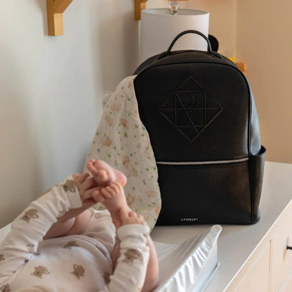 Le Vicky - Sac à couches en cuir vegan