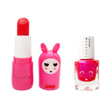 Inuwet - Duo Baume à lèvres et vernis - Rose Fuchsia