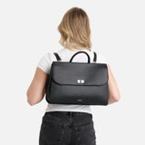 Lambert - Le Vivienne - Sac à dos 3-en-1 en cuir vegan - Noir