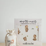 Veille sur toi - Ma p'tite couverte - Petit ourson
