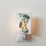 Veille sur toi - Veilleuse Noël  - Bas de Noël