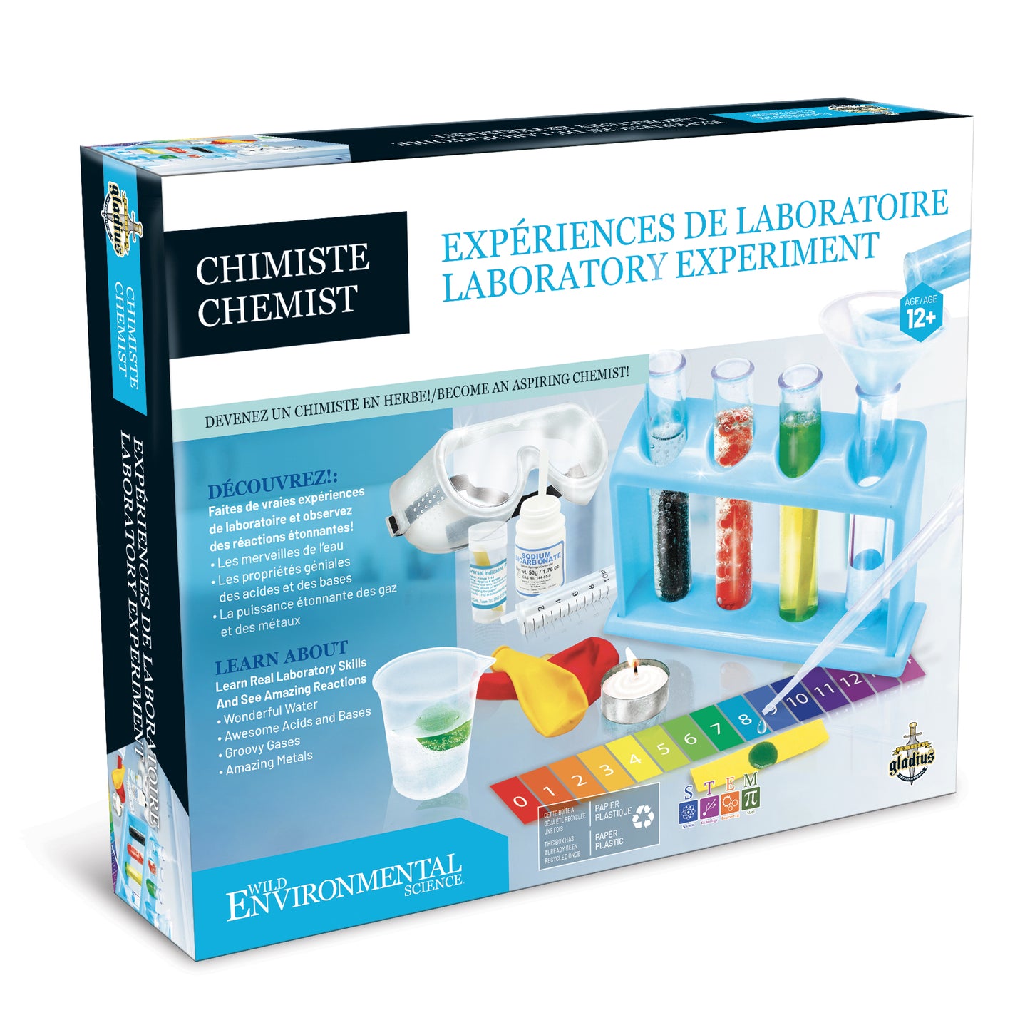 Chimiste - Expérience en labo
