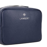 Lambert - La Zoe - Trousse en cuir vegan - Marine