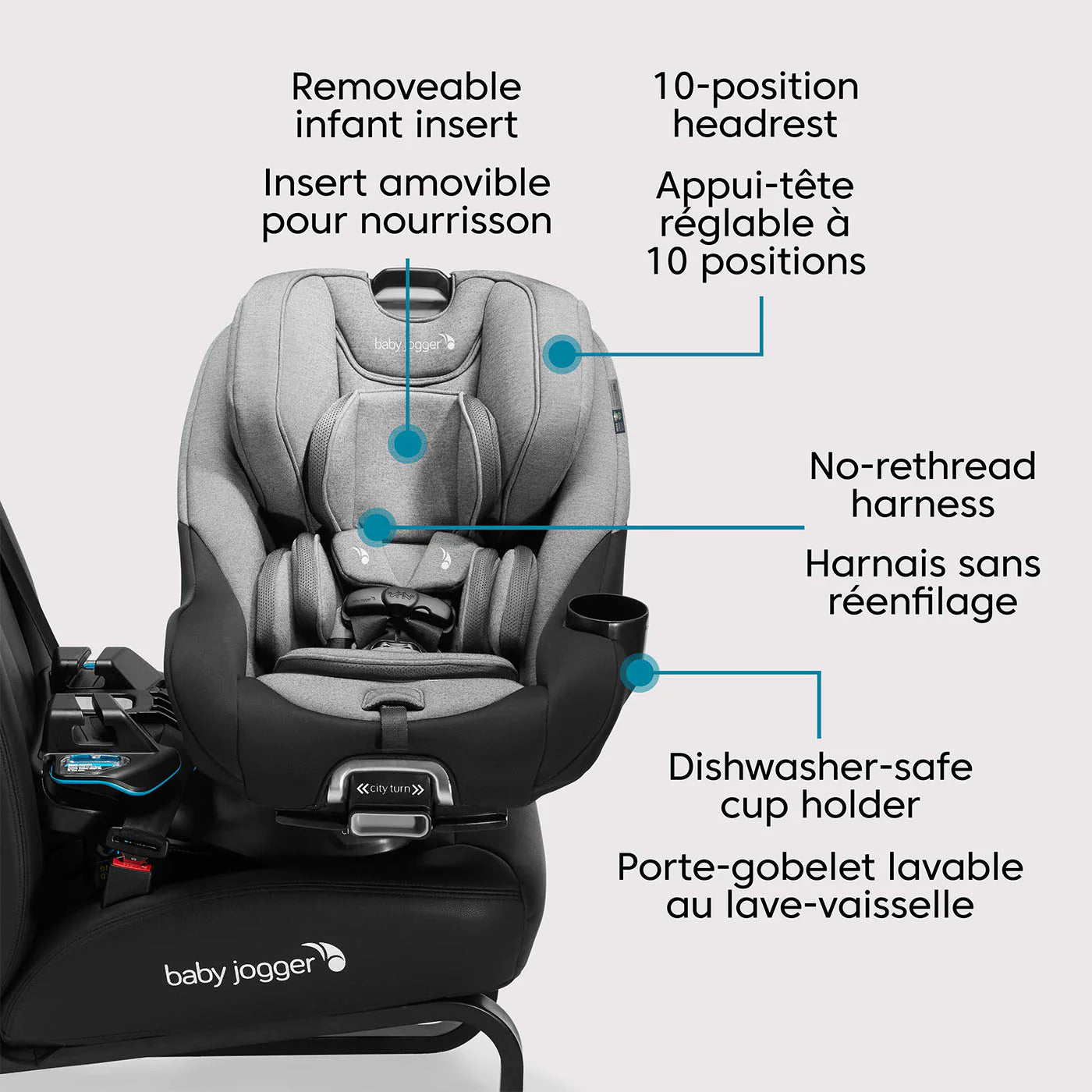 Baby city jogger car seat online