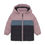 Color Kids - Colorblock Winter Coat - Pink