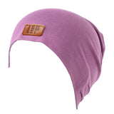 L&P Apparel - Tuque en coton 2 en 1 - Lavande
