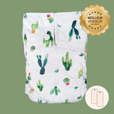 La Petite Ourse - Couche Lavable à poche - Cactus