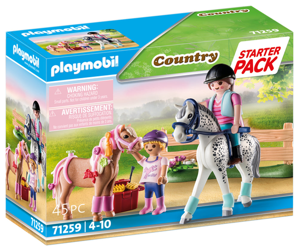 Starter Pack Cavaliers et chevaux