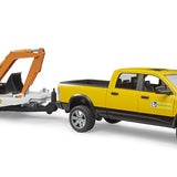 Bruder - RAM Rental Service avec mini pelleteuse