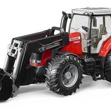 Bruder - Tracteur Massey Ferguson 7624 avec chargeur