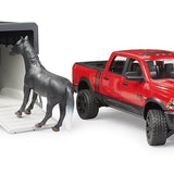 Bruder - RAM 2500 Power Wagon avec van pour chevaux