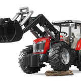 Bruder - Tracteur Massey Ferguson 7624 avec chargeur