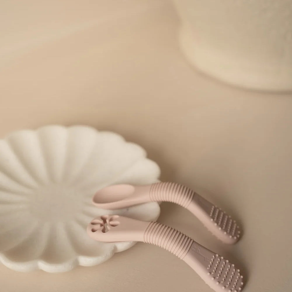 Micasso & Co. -  Cuillères d'apprentissage 2.0 en silicone