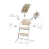 Cybex - Chaise haute 4-en-1 Lemo